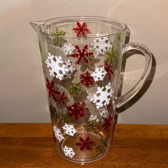 Snowflake ❄️ Holiday Pitcher! - Picture 1 of 5